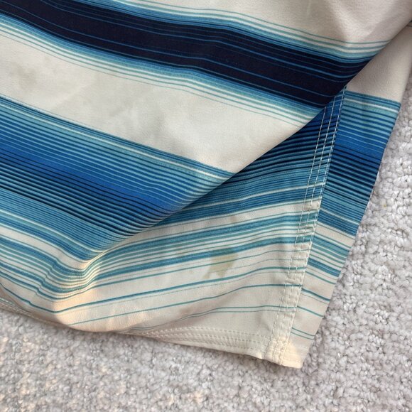 Rip Curl Board Short Swim Trunk Bathing Suit Men Striped Mirage Multicolor Read - Picture 10 of 16